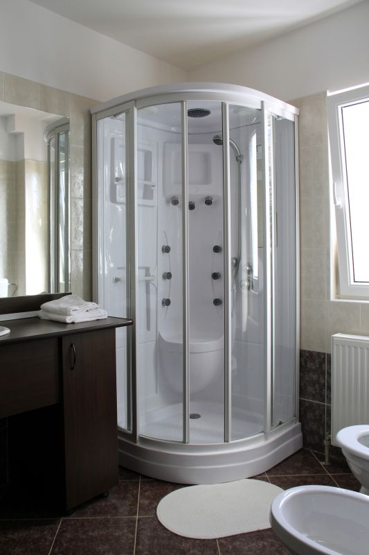 Open Walk-In Shower